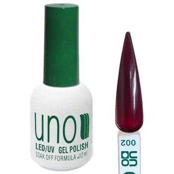 Гель лак Color Gel Polish для ногтей, 12m Светло-бордовый №002