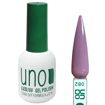 Гель лак Color Gel Polish для нігтів, 12 ml Бежево-лавандовий №082
