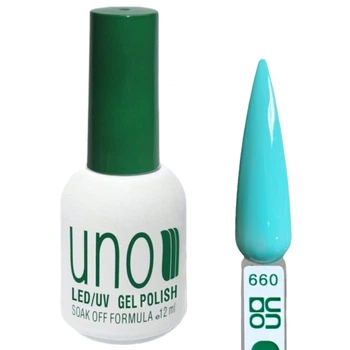 Гель лак Color Gel Polish для нігтів, 12 ml Яскраво-бірюзовий №099