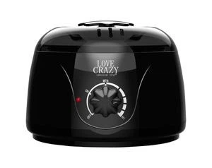 Баночный воскоплав Love Crazy Pro Wax 300 100W 450 мл (черный) для депиляции и разогрева воска