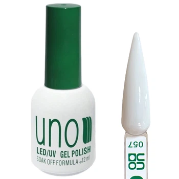 Гель лак Color Professional Gel Polish для ногтей, 12ml Тёплый молочный №057