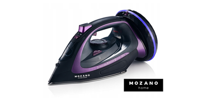Безпровідна праска Mozano Ultimate Smooth 2600 Вт Black Purple