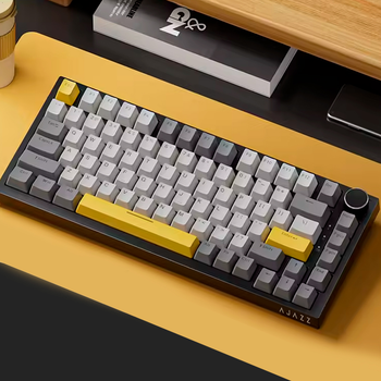 Клавиатура Механическая ведущая AJAZZ AK820 с RGB подсветкой Универсальная для ПК и ноутбуков Черно-серый