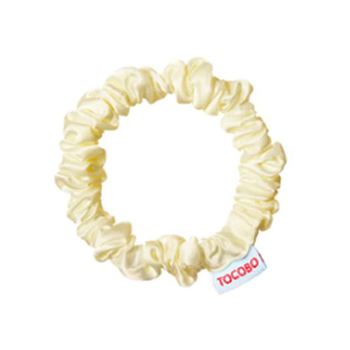 Оксамитова резинка для волосся Tocobo Hair Scrunch жовта 10 см