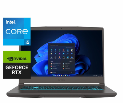 Ноутбук (2024) for gaming MSI Thin 15 i5-12450H/ 16GB / 1TB/ Win11x Licensed/ RTX2050 / 15.6" 144Hz