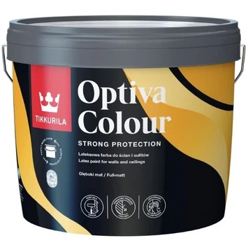 Краска акриловая латексная Tikkurila Optiva Colour База С (прозрачная, под тонировку) 2.7л