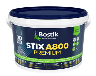 Водно-дисперсионный клей Bostik Stix A800 Premium 6кг