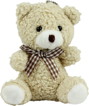 Брелок LEAN Toys Ведмедик 8 см Бежевий (5905991048503)