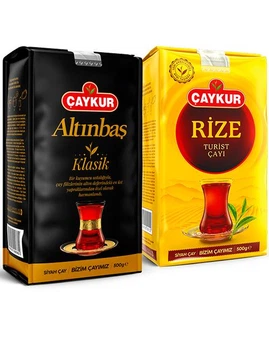 Набір турецький чорний чай Çaykur Rize Turist та Altınbaş по 500 г
