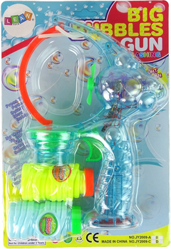 Pistolet do baniek mydlanych LEAN Toys 15347 (5905515357333)