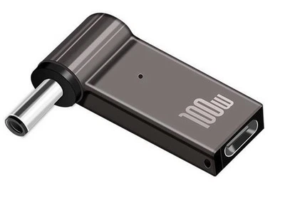 Адаптер питания USB Type-C 100W на DC 4.5×3.0*0.6 Asus Vivobook 14 15 16 для зарядки ноутбука от повербанка USB