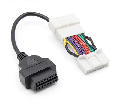 Переходник на Tesla Model 3 Y Model S Model X OBD2 26+26 Pin/пин обд адаптер кабель