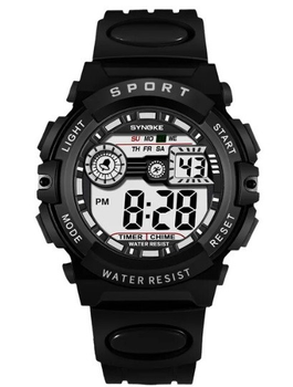 Часы наручные Synoke R1 спортивные waterproof 30m black тактические