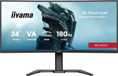 Монитор 34" iiyama G-Master GCB3484WQSU-B1