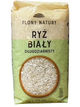 Рис білий довгозернистий Plony Natury 1кг М'янма
