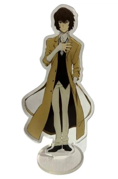 Фигурка акриловая Осаму Дазай из Проза бродячих псов Bungou Stray Dogs 15 см