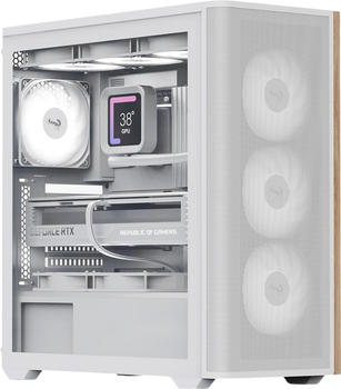 Obudowa AeroCool D501A-G-WT-v2 White (ACCM-DS01043.21)