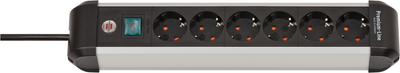 Подовжувач Brennenstuhl Premium Alu-Line 6 розеток 3 м (1391030600)