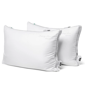 Подушка антиаллергенная MirSon Luxury Exclusive №568 Eco-Soft 40х60 см Низкая (2200000634719)