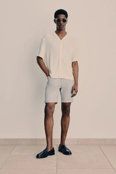 Шорты H&M 38 Серый 1054308