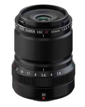 Объектив Fujifilm XF 30mm F2.8 R LM WR Macro (16792576) Black