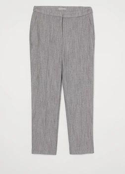 Штани H&M 32 Чорно-білий 0708311_біл.чорн.корич.ромб_09