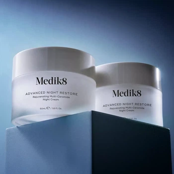Advanced night restore Омолоджувальний мультикерамідний нічний крем Medik8 50ml