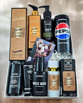 Подарочный набор косметики No Brand в стиле Jean Paul Gaultier Le Male Elixir 7 в 1