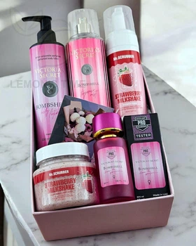 Подарочный набор косметики No Brand в стиле Victoria's Secret Bombshell 6 в 1 ver.15