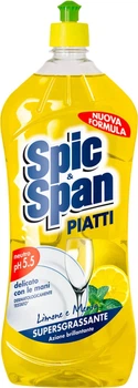Засіб для миття посуду Spic & Span Supersgrassante Лимон та М'ята 1000 мл (80407287)
