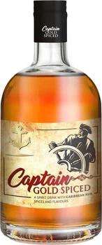Ром Captain Gold Spiced 0.7 л 35% (8594045652871)