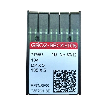 Иглы для промышленных швейных машин Groz-Beckert DPx5, FFG/SES, №80/12 (7161)