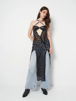 Туніка жіноча SHEIN 31-0087 S Чорна (KAY2000001629000)