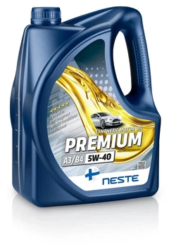 Моторна олива синтетична Neste Premium A3/B4 5W-40 4 л