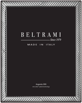 Фоторамка срібна Beltrami Torchon (10x15 см.) (BE10007/3XL)