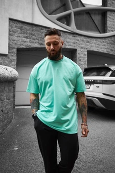 Футболка чоловіча "Loud" 2XL/3XL Мʼятна 1386630543