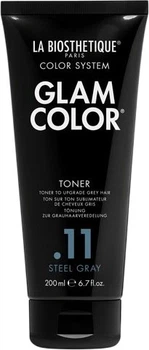 Бальзам с антижелтым эффектом La Biosthetique Glam Color Toner Steel Gray .11 200 мл (4040218872019)