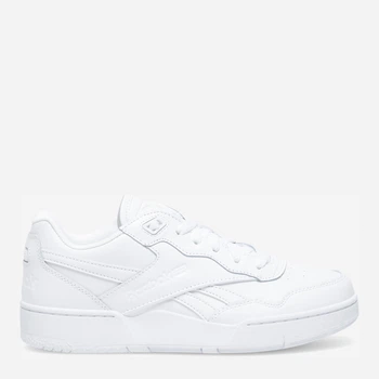 Подростковые кожаные кеды для девочки Reebok BB 4000 100032894 36 Белые (2230065887751)