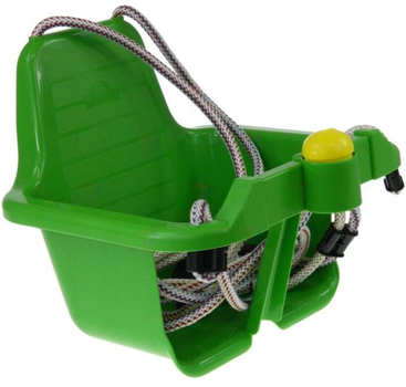 Huśtawka kubełkowa dla dzieci LEAN Toys 5037 Zielona (5904204750752)