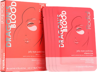 Zestaw płatków pod oczy Rodial Dragon's Blood Jelly 4 szt (ZES5060725470620)