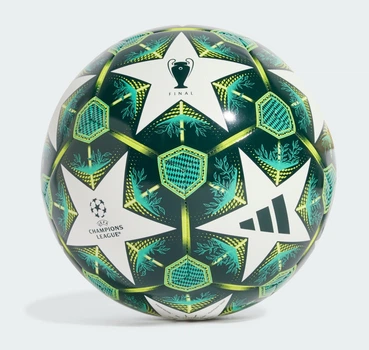 Мяч футбольный Adidas UCL 2025 Munich Training JH1281 №3 Бело-зеленый
