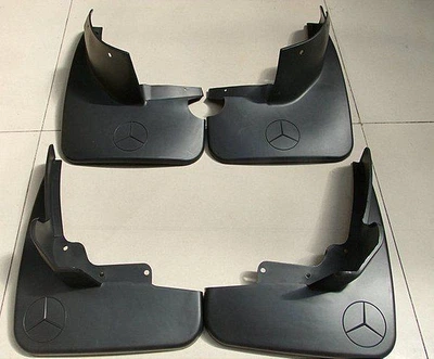 Брызговики Mercedes-Benz ML164 (без порогов) 2005-2012 (4 шт) AVTM