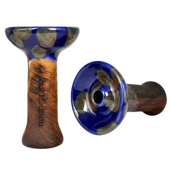 Чаша для кальяна 2×2 Hookah Medium, Синій