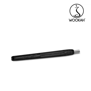 Мундштук для кальяна Wookah (Вука) Leather, Чорний, Nox