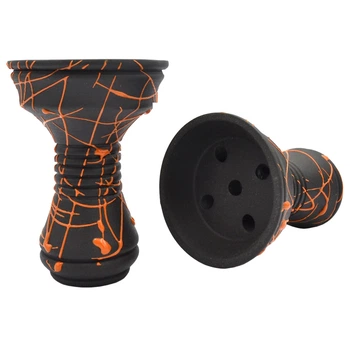 Чаша для кальяна Gusto Bowls Killa Bowls BLACK Glaze, Помаранчевий