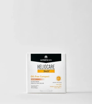 Компактная солнцезащитная пудра для комбинированной кожи Cantabria Labs HELIO 360 OIL-FREE COMPACT с тоном Беж 10 грам
