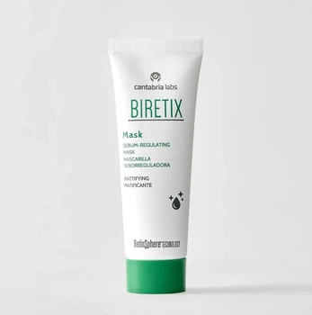 Себорегулирующая маска для кожи из акне Cantabria Labs Biretix Mask Sebum-Regulating 25 мл