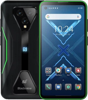 Смартфон 6.36" Blackview BL5000 8/128Gb 5G 2-SIM NFC 16/16Мп 8 ядер Android 11 Green