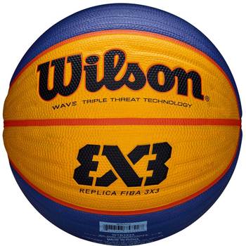 М'яч баскетбольний Wilson FIBA 3X3 Replica Basketball Size 6 SS16 Yellow-Blue (WTB1033XB)