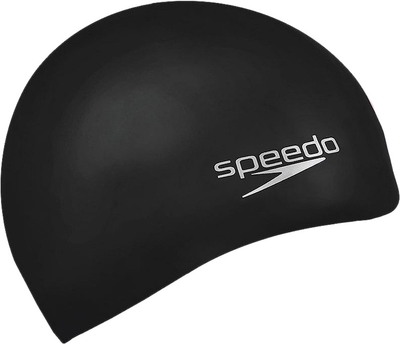 Czepek pływacki Speedo Plain Moulded Silicone Cap (8-709849097) Black (5014991546121)